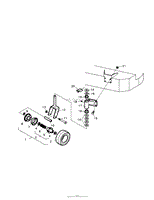 CUTTER DECK CASTERS XDTBO480 FIGURE 3A