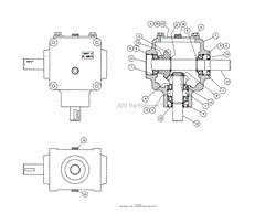 DURST GEAR BOX XDTBO480 FIGURE 4A