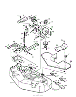 CUTTER DECK (P/N-XD4850) &amp; GEARBOX LYNX 2001 FIGURE 7A (Part 1)