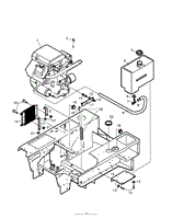 ENGINE, GAS TANK &amp; MISC. LYNX 2001 FIGURE 6A