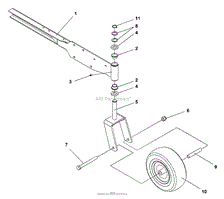 Caster Assy - Floating Decks