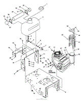 Upper Engine Deck Assy