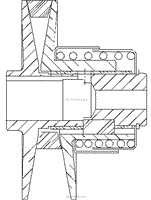 FIG. 9 VARIABLE SPEED PULLEY