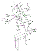 Electric Start Upper Handle