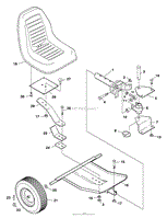 Optional Riding Sulky - 970156