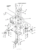 Lower Engine Deck Assy/Clutch