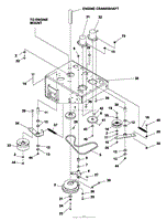 Lower Engine Deck Assy/Clutch