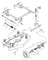 Cradle &amp; Caster Assembly