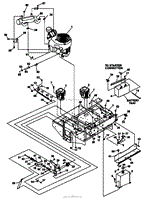 LOWER ENGINE DECK ASSY