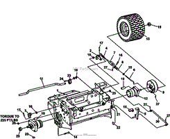 BRAKES/REAR WHEEL