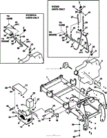 FUEL TANK &amp; BATTERY ASSY