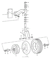 11&quot; CASTER WHEELS