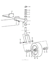 6&quot; CASTR FOR COUNTER BAL