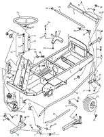 STEERING &amp; FRAME ASM GRP