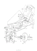 REAR AXLE &amp; STEERING LINKAGE, T-18B &amp; T-24N