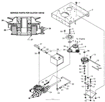 HYDRAULICS/CLUTCH FIGURE 5A 3100 SERIES