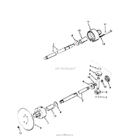 RANSOMES #118048 DIFFERENTIAL ASSEMBLY PEERLESS MODEL #100-039