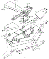 FIGURE 3A CUTTER DECK ASSEMBLY