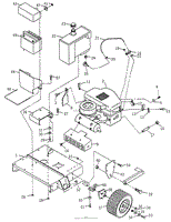 FIGURE 6D UPPER ENGINE DECK ASSY