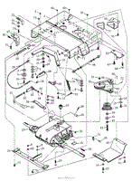 FIGURE 7A LOWER ENGINE DECK ASSY