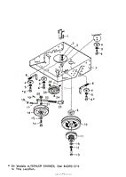 FITTINGS BENEATH ENGINE DECK VARIABLE SPEED MID-SIZE