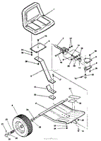 FIGURE 14A RS-48SR OPT.  SULKY