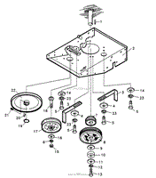 FITTINGS BENEATH ENGINE DECK