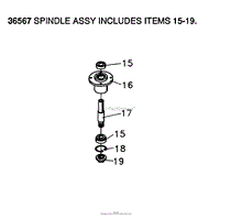 54&quot; CUTTER DECK (GEAR DRIVE), VERSADECK MIDSIZE, FIGURE 13A (Part 2)