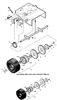 DRIVE WHEEL &amp; BRAKES (VAR SPEED), VERSADECK MIDSIZE, FIGURE 7A