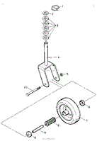 OPTIONAL 8&quot; CASTERS (SEMI-PNEUMATIC), VERSADECK MIDSIZE, FIGURE 19A