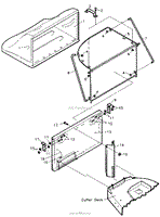 OPTIONAL GRASS CATCHER, VERSADECK MIDSIZE, FIGURE 24A