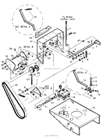 TRANSMISSION DRIVE (GEAR DRIVE), VERSADECK MIDSIZE, FIGURE 8A