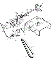 TRANSMISSION DRIVE (VAR SPEED), VERSADECK MIDSIZE, FIGURE 9A