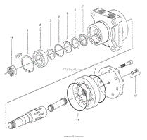 Wheel Motor Seal Assy