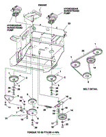 Lower Engine Deck Assy/Clutch