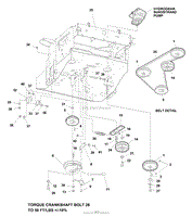 Lower Engine Deck Assy