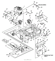 Upper Engine Deck Assy