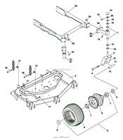 Cradle &amp; Caster Assembly