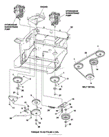 Lower Engine Deck Assy/Clutch