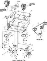 LOWER ENGINE DECK ASSY