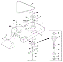 36&quot; Blade Belt Drive System