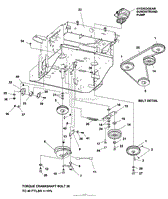 LOWER ENGINE DECK ASSY