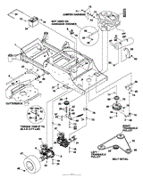 Frame-Engine/Clutch Assy