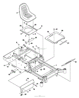 Kickplate/Seat Assembly