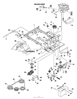 Frame - Engine / Clutch Assy