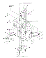 LOWER ENGINE DECK ASSY