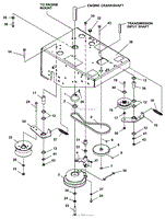 Lower Engine Deck Assy/Clutch