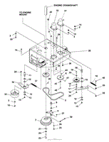 Lower Engine Deck Assy/Clutch