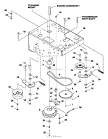 Lower Engine Deck Assy/Clutch