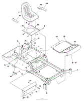 KICKPLATE/SEAT ASSEMBLY